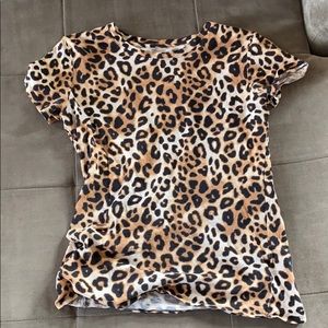 PINK Leopard Print t-shirt